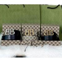 ราคา New Gucci x Balenciaga belt 4 cm. (limited) (5700158667)