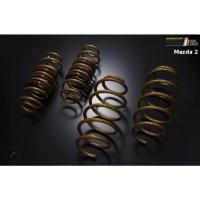 ราคา สปริงโหลด Tein H.tech ขดทอง ตรงรุ่น mazda 2 โฉม skyactiv disel รหัส SKMC2-G1B00TEIN SPRING MAZDA DEMIO DJ5FS (29975285004)