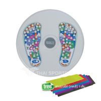 ราคา มาดูแลสุขภาพกันเถอะEXEO จานทวิสต์กระชับสัดส่วน 35ซม. SG-13081 ปุ่มนวดรูปเท้า รับน้ำหนักได้ 150kg. (20554346472)