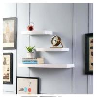 ราคา MINIMALIST ไม้แขวนเสื้อติดผนังแบบมีตกแต่ง 60 X 20 CM สีขาว (26425442008)