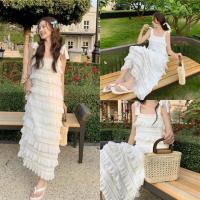 ราคา เดรสขนมชั้นสีขาวงานป้าย (27065537372)