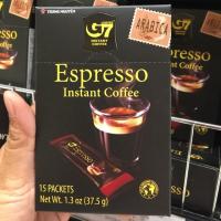 ราคา ❤️ปลอมคืนเงิน❤️กาแฟดำ G7 ESPRESSO เข้มข้น กลมกล่อม 1 กล่องมี 15 ซอง (54800462255)