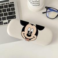 ราคา Disney Mickey กล่องใส่แว่นตา กล่องเก็บของระดับไฮเอนด์ หนัง pu แบบพกพา (28104395870)