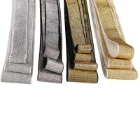 ราคา เข็มขัดยางยืด ประดับกลิตเตอร์ สีทอง สีเงิน 10 มม. 15 มม. 25 มม. 40 มม. อุปกรณ์เสริม สําหรับเย็บผ้า DIY (21309120143)