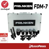 ราคา Franken FDM-7 ไมค์กลองชุด Drum Microphone Set ไมค์กลอง Franken FDM7 รับประกันศูนย์ Music Arms (25406544708)