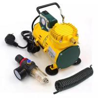 ราคา AC 220V Airbrush Model Pump Furniture Repair Silent Oil-Free Pump Air Compressor 20L/MIN 25-30PSI A (47651580285)