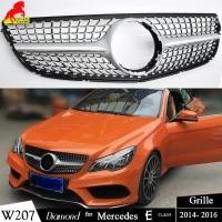 ราคา W207 Diamond Front Bumper Grille for Mercedes Benz E Class 2-Door Coupe C207 A207 2014-2016 E250 E3 (50502508339)