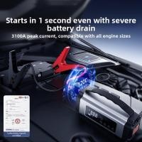 ราคา เครื่องเติมลมยางรถยนต์แบบพกพาเครื่องอัดอากาศพร้อม 8000mAh Power Bank Jump Starter (44951223283)