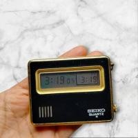 ราคา นาฬิกาตั้งโต๊ะ วินเทจ (หายาก) Seiko Quartz 7412-803k Vintage (28610765737)