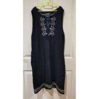 ราคา เดรสยีนส์แขนกุด งานป้าย Lyn​around มือ1 (27679083477)