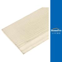 ราคา CONWOOD ไม้ผนังบังใบ ลายเกร็ด 15x305x1.1 ซม. สีขาวงาช้าง (21888185655)