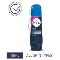 ราคา Veet Hair Removal Spray On Cream Sensitive 150ml วีทกำจัดขน แบบสเปรย์ ใช้งานง่าย (24228251579)
