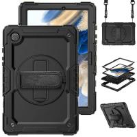 ราคา SAMSUNG TAB A11 8.7 นิ้ว / TAB A11 PLUS 11 นิ้ว / TAB A9 PLUS / TAB A9 8.7 INC STRAP CASE RUGGED RUBBER (48052197633)