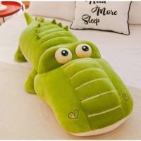 ราคา ตุ๊กตาจระเข้ หมอนผ้าห่ม 2in1 ขนาด 23*55 CM. (23163929360)