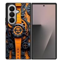 ราคา ปลอกเคส HP Hybrid Samsung Galaxy Z Fold 7 6 5 4 3 SE นาฬิกาเกียร์สีส้ม (47251638733)