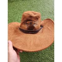 ราคา หมวกคาวบอย​หนังกลับสีน้ำตาล (27865686126)