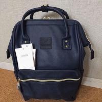 ราคา anello size mini 12นิ้ว สีน้ำเงินกรมแท้จากญี่ปุ่น (447329646)