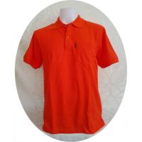 ราคา เสื้อโปโล ( polo shirt )แบรนด์ Geeko ตรากวาง สีพื้นชาย สีส้ม(ออเร้นท์) gkc - 35M (1717409479)