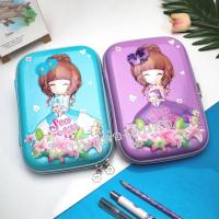 ราคา พร้อมส่งกล่องดินสอ กระเป๋าดินสอลายนูน 3D ลายเจ้าหญิง(งานเทียบsmiggle งานเทียบสมิกเกิ้ล ) (5633889821)