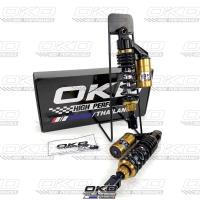 ราคา โช๊คหลัง OKD, GAS N-MAX REVO PLUS - ดำ_ทอง 310มม (17860816031)