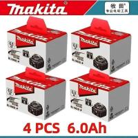 ราคา 18V แบตเตอรี่เครื่องมือไฟฟ้า 6.0Ah ชาร์จใหม่ได้ 100% สำหรับ Makita BL1830B BL1830 BL1840B BL1840 BL1 (57651216904)