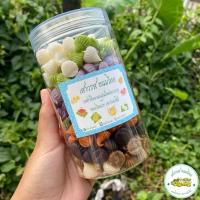 ราคา อาลัวจิ๋วๆคละรส ขนาด 420 กรัม ร้าน เสาวรส ขนมไทย (25659034172)