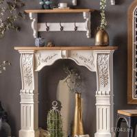ราคา ซุ้มโค้งปลอมสำหรับเตาผิงสไตล์มินิย้อนยุคฝรั่งเศส สร้างบรรยากาศสวยงามในห้องนั่งเล่น (54300622969)