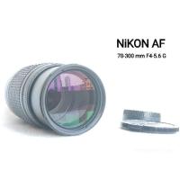 ราคา เลนส์ Nikon Nikkor Af 70-300mm f4-5.6 Gสภาพดีเมาท์ nikon บอดี้ดำ พร้อมฝาหน้า ท้าย (17614287798)