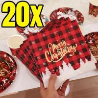 ราคา แผ่นกระดาษแบบใช้แล้วทิ้งคริสต์มาสคลาสสิก - ธงถ้วยบนโต๊ะอาหารธีมคริสต์มาสหลากสี - ตกแต่งบ้านบรรยากาศสําหรับเทศกาล (46302014748)