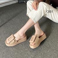 ราคา รองเท้าแตะBOYYส้นขนมปังสีครีม (5445969187)