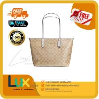 ราคา Coach City Zip Tote Signature Bag 29cm (41668224497)
