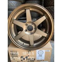 ราคา ล้อแม็กใหม่ TE37 น้ำตาล ก้านตรง งานYUSTA - ขอบ18 นิ้ว ( 18 x 8.5 x 5 รู*114.3 ) ET30 - หน้ากว้าง 8.5 x 8.5 (9413219171)