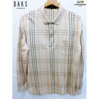 ราคา DAKS LONDON แท้ เสื้อยืดโปโลแขนยาวสปอต (2164917532)