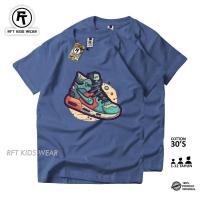 ราคา RFT KIDS WEAR Distro เสื้อยืดสําหรับเด็กชายและเด็กหญิง NIKE Cotton Combed 30s 1-12 ปี 012 (41414676061)