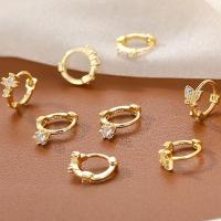 ราคา 14พันทองผีเสื้อ เกลียว ต่างหูสําหรับผู้หญิงที่เรียบง่ายเพทายห่วง ที่ปิดหู สําหรับผู้หญิงวงกลมเจาะต่างหูสําหรับเด็กชุดใหม่อินเทรนด์อารมณ์หูขนาดเล็กหัวเข (41966054924)