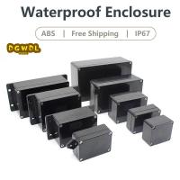 ราคา Black Box Outdoor Waterproof Case Plastic Box Electronic Project Case Instrument Waterproof Junction Box Housing (25434891948)