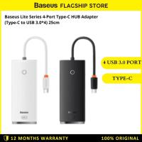 ราคา อะแดปเตอร์ Baseus HUB 4-Port Type-C (Type-C to USB 3.0*4) 25ซม. (26236373698)