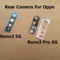 ราคา ฝาครอบเลนส์กระจกกล้องด้านหลังด้านหลังสําหรับ Oppo Reno3 Reno 3 Pro 5G พร้อมอะไหล่ซ่อมสติกเกอร์กาว (27352921207)