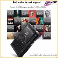 ราคา Flagship HIFI เครื่องเล่นเพลง MP3 ES9218 DAC 64BIT 768KHz Lossless ถอดรหัสเพลง Walkman DSD256 บลูทูธสองทาง APTX ขนส่ง (43713773659)