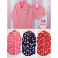 ราคา Mimi Paul Frank ชุดนอนกระโปรงแขนยาว + กางเกงขาสั้น พร้อมส่ง (3725336239)