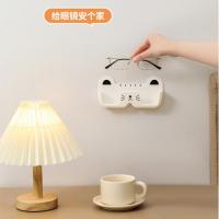 ราคา ชั้นเก็บแว่นตาห้องน้ําข้างเตียงความดัน-หลักฐานการเจาะ-ฟรีติดผนังกรอบแว่นตา (56102953978)