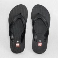 ราคา Ando Hawaii Mens Flip Flops / Flip Flops / รองเท้าแตะชายหาดสีดําเต็มรูปแบบ (49503931914)