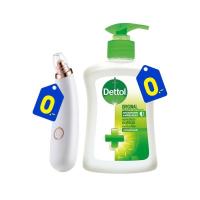 ราคา (Special Set) เครื่องดูดสิวเสี้ยนทำความสะอาดรูขุมขนไฟฟ้า + Dettol สบู่เหลวล้างมือสูตรออริจินัล 225 มล. (14492751175)