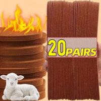 ราคา ฤดูใบไม้ร่วงฤดูหนาวอุ่นอุ่นด้วยตนเอง DIY Cuttable รองเท้าแผ่น-อเนกประสงค์ Camel Wool Felt Snow Boot Insoles สําหรับผู้ชายผู้หญิง (48053282573)