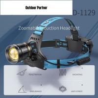 ราคา TD-1129 ไฟฉายคาดหัว ไฟหน้าแบบเหนี่ยวนำ ไฟฉายคาดหัวแรงสูง อุปกรณ์แคมป์ปิ้ง XHP160ไฟหน้าโคมไฟ ไฟหน้า LED 2*18650 16-Core ซ (48150142330)