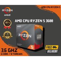 ราคา ซีพียู AMD CPU Ryzen 5 3600 3.6GHz 6C/12T AM4 [ Ryzen5 3600 ] ประกัน3ปี (5238176886)