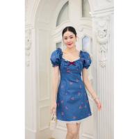 ราคา เดรสยีนส์ ลายเชอร์รี่ สวยน่ารัก งานป้าย ananya (29276591235)