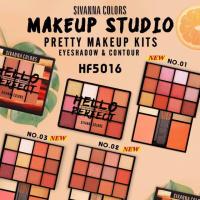 ราคา SIVANNA COLORS Pretty Makeup Kit HF5016 อายแชโดว์พาเลทท์บลัชออน+แปรงปัดแก้ม+ไฮไลท์ เมคอัพเซ็ต (22219979907)
