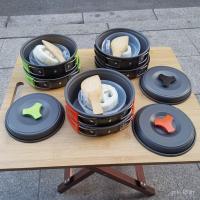 ราคา ชุดอุปกรณ์ปิกนิกแบบพกพา เหมาะสำหรับการทำอาหารนอกบ้านและปิกนิก รวมอุปกรณ์ในครัวครบเซ็ต (48352177236)