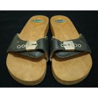 ราคา รองเท้าแตะไม้ วินเทจ Dr. Scholl มือ2 (29954651362)